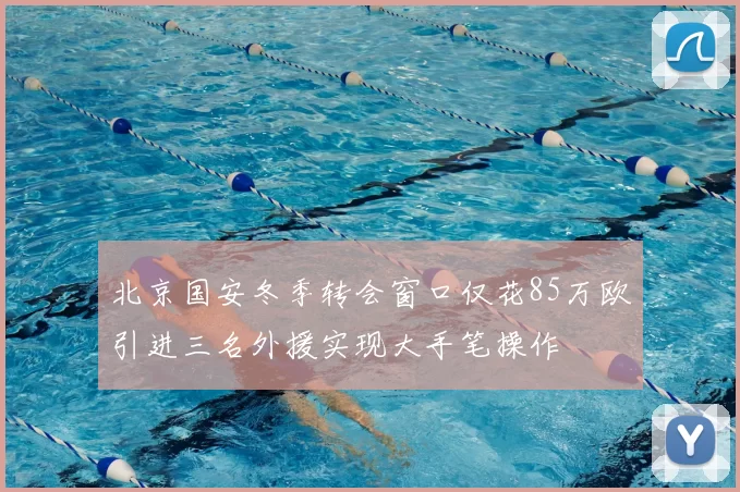 北京国安冬季转会窗口仅花85万欧引进三名外援实现大手笔操作