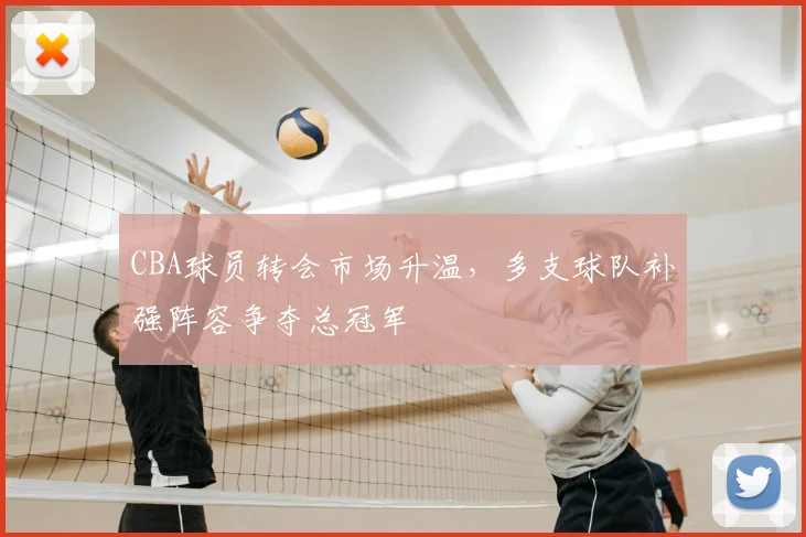 CBA球员转会市场升温，多支球队补强阵容争夺总冠军