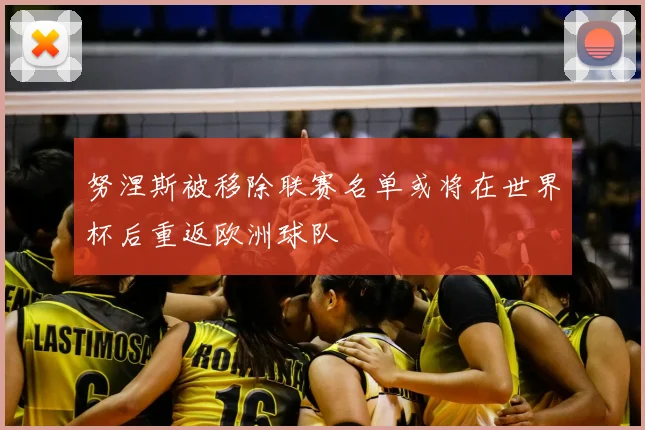 努涅斯被移除联赛名单或将在世界杯后重返欧洲球队