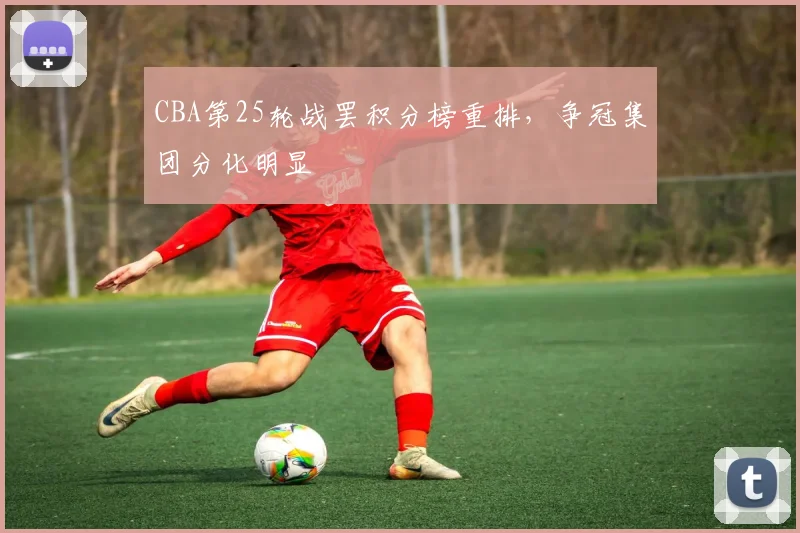 CBA第25轮战罢积分榜重排，争冠集团分化明显